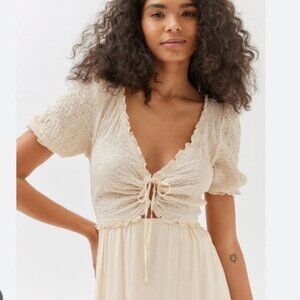 UO Urban Outfitters Picnic Time Midi Dress Size Medium New with Tag